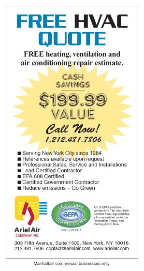 Ariel Air HVAC Web Ad